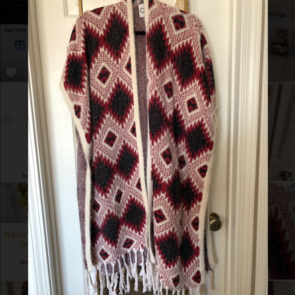 Akemi + Kin anthropologie poncho